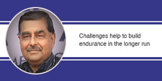 Challenges help to build endurance in the longer run, explains Prof. Amit Banerjee